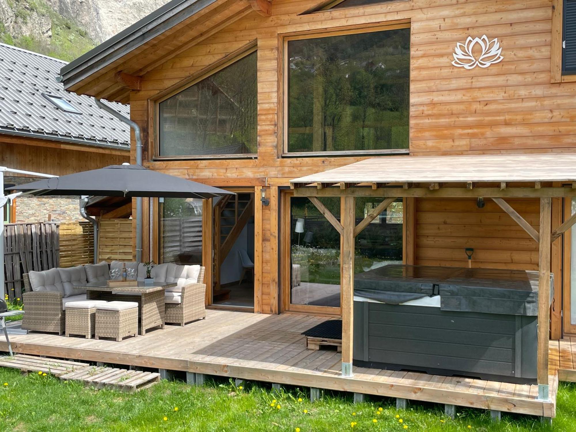 Chalet Le Lotus Blanc Les Deux Alpes Exteriör bild